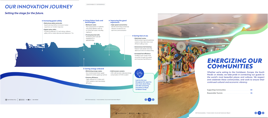 Royal Caribbean Environmental Social and Governance Report PDF